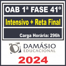 Curso OAB 1ª Fase 41 Exame (Intensivo + Reta Final) Damásio