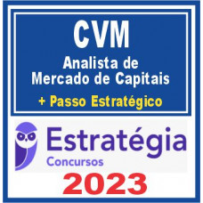 CVM (Analista de Mercado de Capitais + Passo) Estratégia 2023
