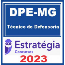 DPE MG (Técnico de Defensoria) – Estratégia 2023