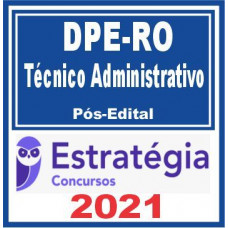 DPE RO (Técnico Administrativo) Estratégia 2021