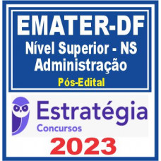 EMATER DF (Administração) Pós Edital – Estratégia 2023