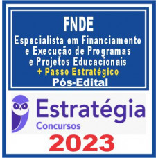 FNDE (Espec. em Financiamento e Execução de Programas e Projetos Educacionais)