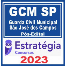 GCM São Bernardo dos Campos (Guarda Civil Municipal) Pós Edital – Estratégia 2023
