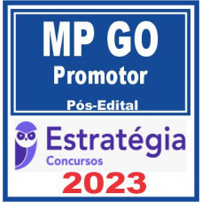 MP GO (Promotor de Justiça) Pós Edital – Estratégia 2023