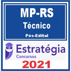 MP RS (Técnico) Pós Edital 2021
