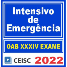OAB 1ª Fase XXXIV (Intensivo Emergência) 2022 - C