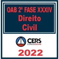 OAB 2ª Fase XXXIV (Civil) Cers