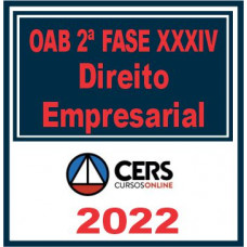 OAB 2ª Fase XXXIV (Empresarial) Cers