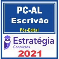 PC AL (Escrivão de Polícia) Pós Edital 2021