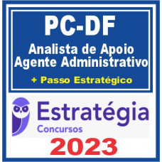 PC CE (Analista de Apoio – Agente Administrativo + Passo) Estratégia 2023