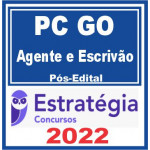 PC GO (AGENTE E ESCRIVãO) PóS EDITAL – E