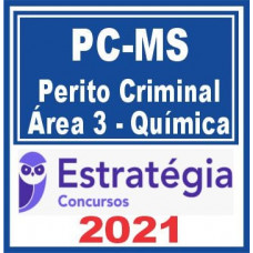 PC MS (Perito Criminal – Área 03 – Química) 2021
