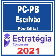 PC PB (Escrivão + Trilha) Pós Edital - 2021
