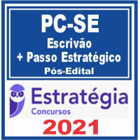 PC SE (Escrivão+ Passo) Pós Edital - Estratégia 2021