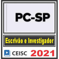 PC SP (Escrivão e Investigador) 2021