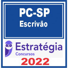PC SP (Escrivão) Estratégia 2022