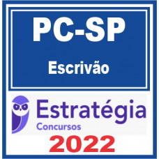 PC SP (Escrivão) Estratégia 2022