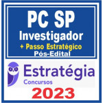 PC SP (INVESTIGADOR + PASSO) PóS EDITAL 