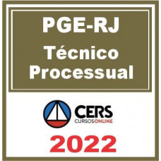 PGE RJ (Técnico Processual) Reta Final – Cers 2022