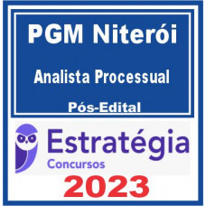 PGM Niterói (Analista Processual) Pós Edital – Estratégia 2023