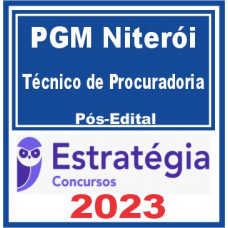PGM Niterói (Técnico de Procuradoria) Pós Edital – Estratégia 2023