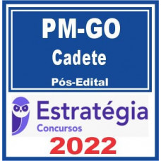 PM GO (Cadete) Pós Edital – Estratégia 2022
