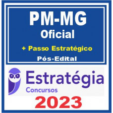 PM MG (Oficial + Passo) Pós Edital – Estratégia 2023