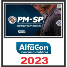 PM SP (SOLDADO) PÓS EDITAL – ALFACON 2023