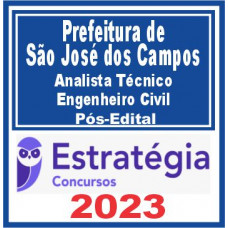 Prefeitura de São José dos Campos-SP (Analista Técnico – Engenheiro Civil) Pós Edital