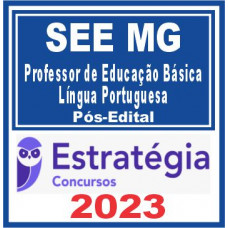 SEE MG (Professor de Educação Básica – Língua Portuguesa) Pós Edital – Estratégia 2023