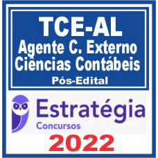TCE AL (Agente de Controle Externo – Ciências Contábeis) Pós Edital – Estratégia 2022