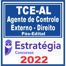 TCE AL (Agente de Controle Externo – Direito) Pós Edital – Estratégia 2022