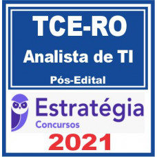 TCE RO (Analista de TI) Pós Edital – 2021