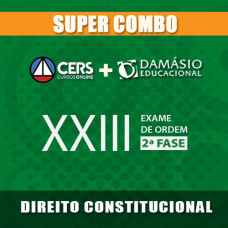 OAB 2ª FASE - COMBO DE DIREITO CONSTITUCIONAL - XXIII EXAME  - OAB 23