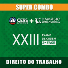 OAB 2ª FASE - COMBO DE DIREITO DO TRABALHO - XXIII EXAME  - OAB 23