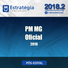 PM MG Cfo - Oficial - Pós Edital 2018/2019
